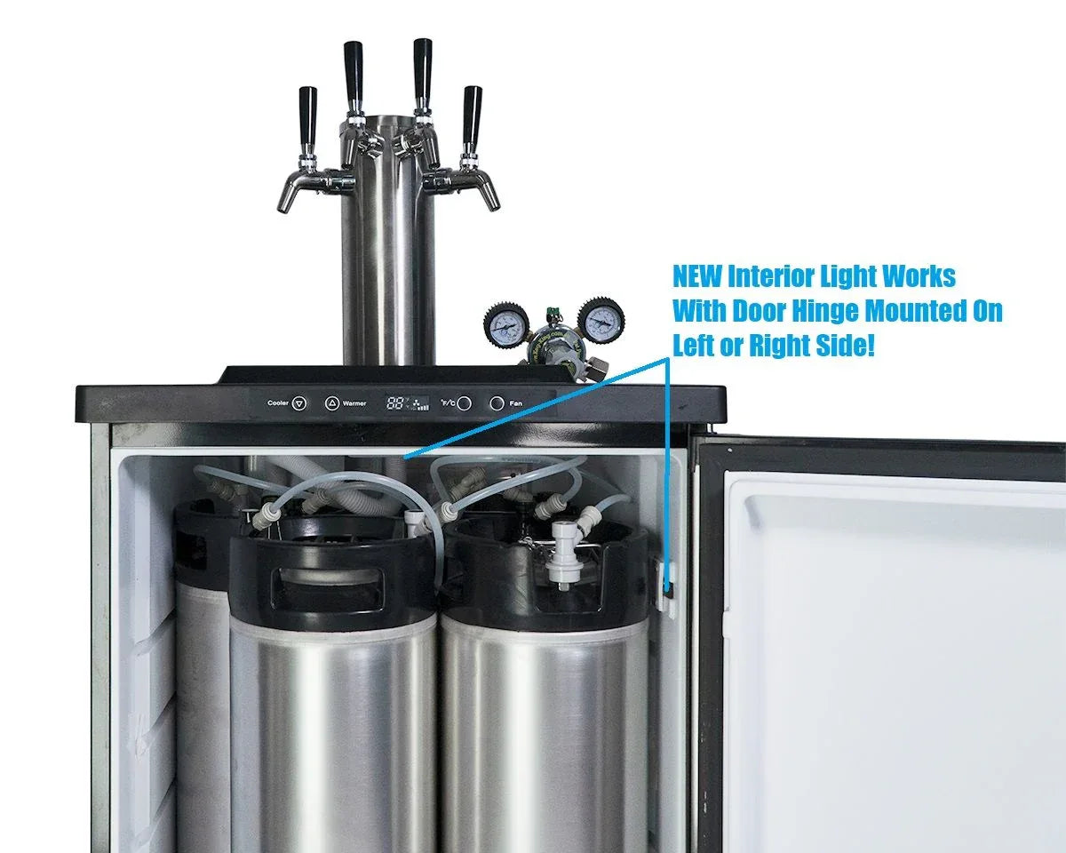 Keg King - Kegmaster Series XL Kegerator - Fastap Triple Tap - Mekamart Australia