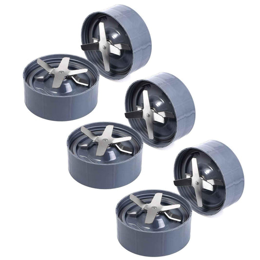 6x For Nutribullet Extractor Blade 600 600W - New Improved Design - Mekamart Australia