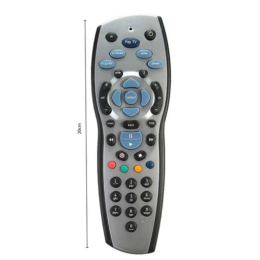 2x Tooleroo PayTV Remote Control Compatible with Foxtel MYSTAR SKY NZ - Silver - Mekamart Australia