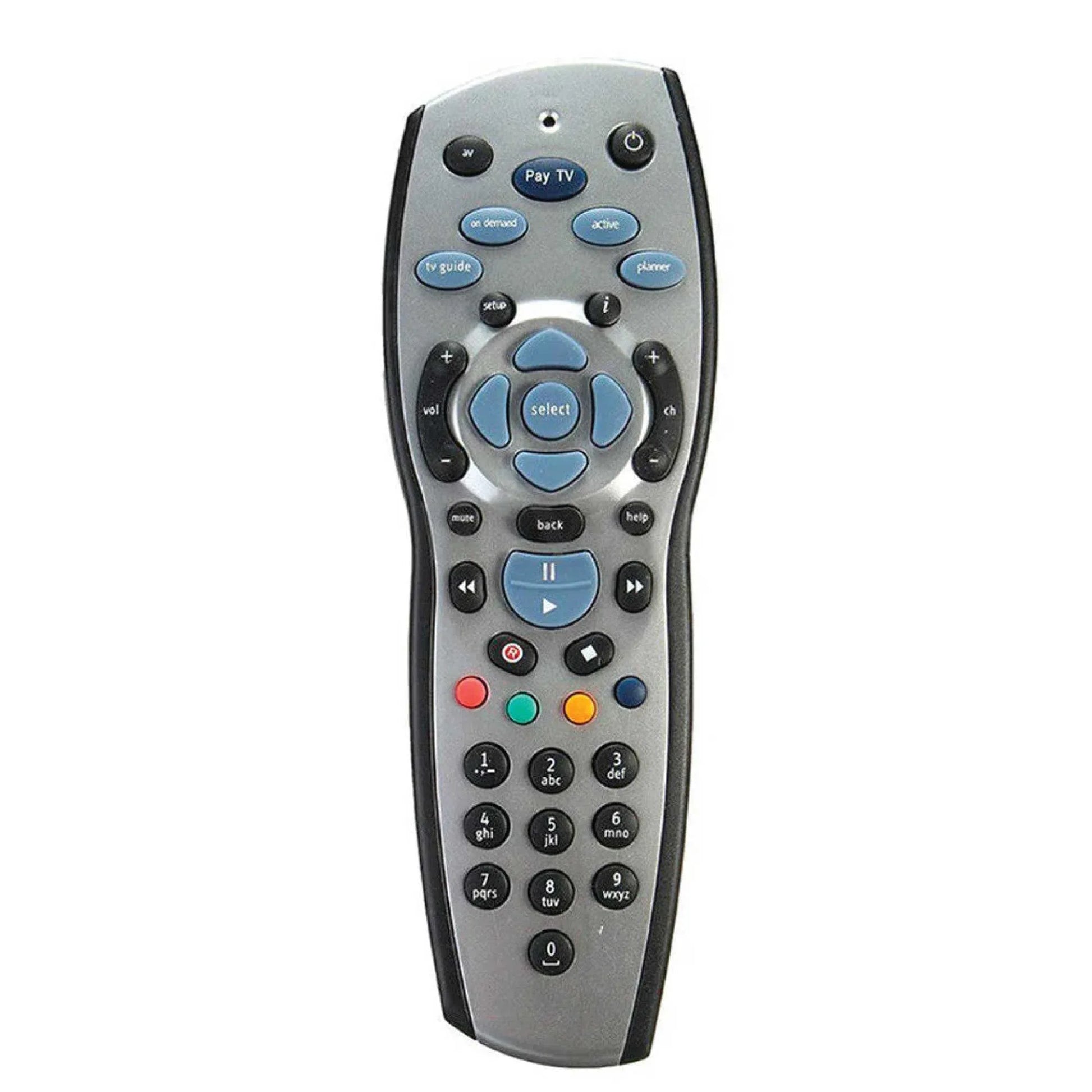2x Tooleroo PayTV Remote Control Compatible with Foxtel MYSTAR SKY NZ - Silver - Mekamart Australia