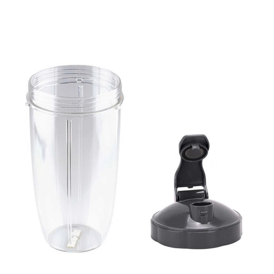For Nutribullet Tall Large Big Cup 24Oz + Fliptop Lid - For Nutri 600 and 900 - Mekamart Australia