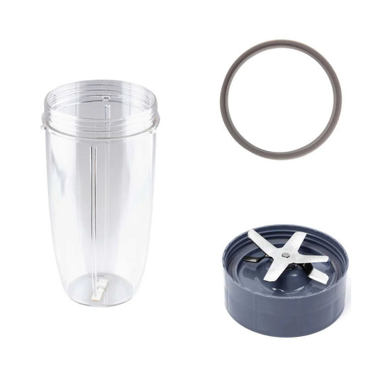 For Nutribullet Extractor Blade + Tall Cup + Grey Seal - 900 and 600 Models - Mekamart Australia