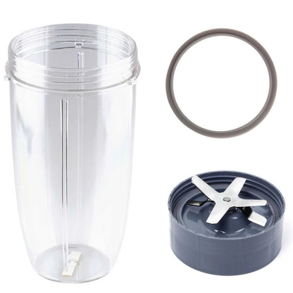 For Nutribullet Extractor Blade + Colossal Tall Cup + Grey Seal - 900 600 Models - Mekamart Australia