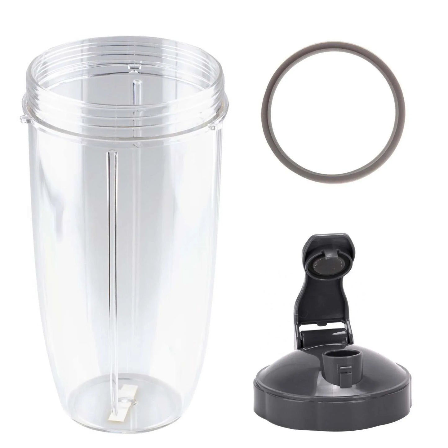 For Nutribullet Colossal Large Cup + Fliptop Lid + Grey Seal - 900 600 Models - Mekamart Australia