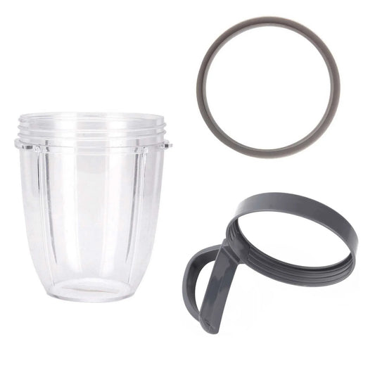 For Nutribullet Short Cup + Handheld Lip Ring + Grey Seal 900 and 600 Models - Mekamart Australia