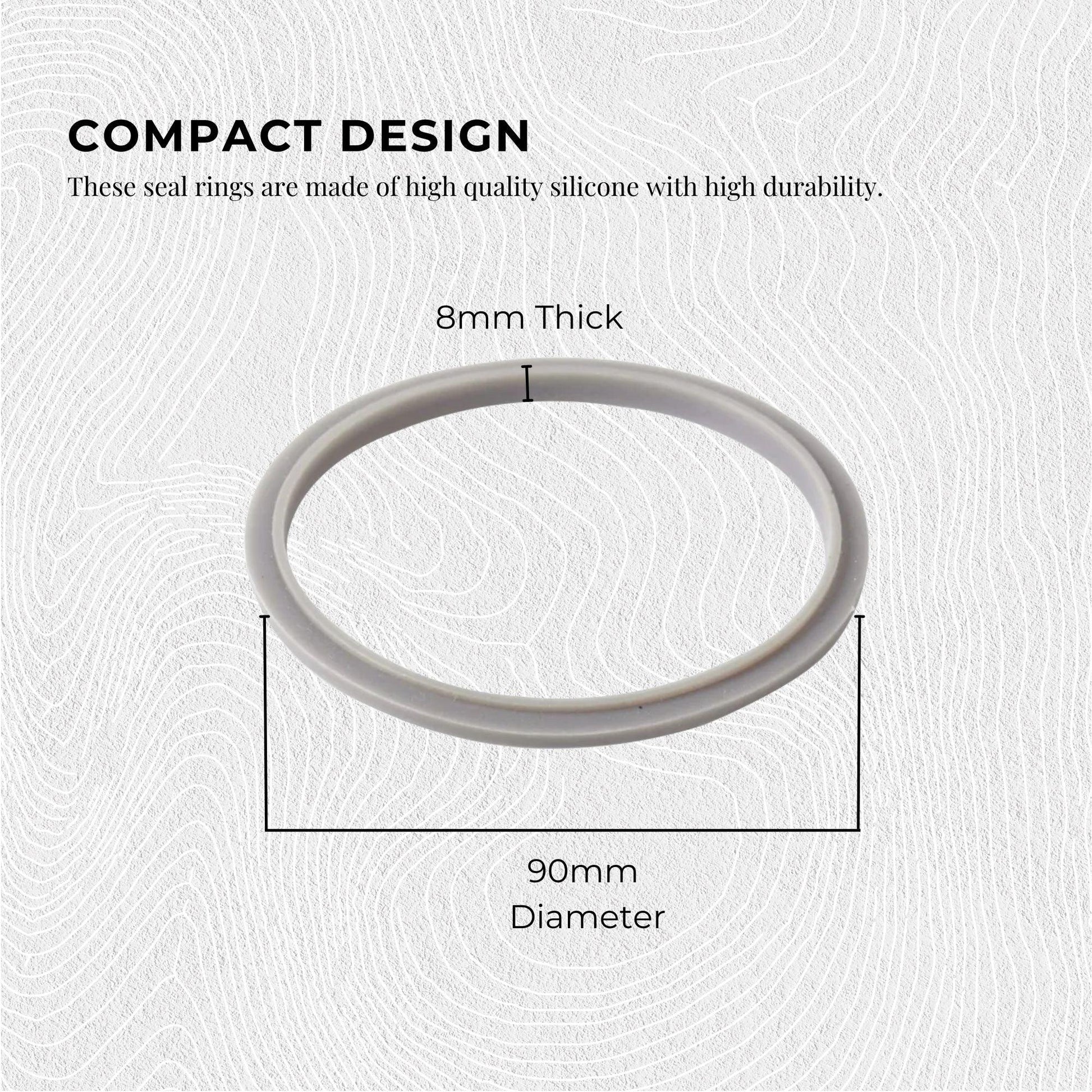 3x For Nutribullet Gasket Seals Grey Ring For 900W - Most 600W 1200W Blade - Mekamart Australia