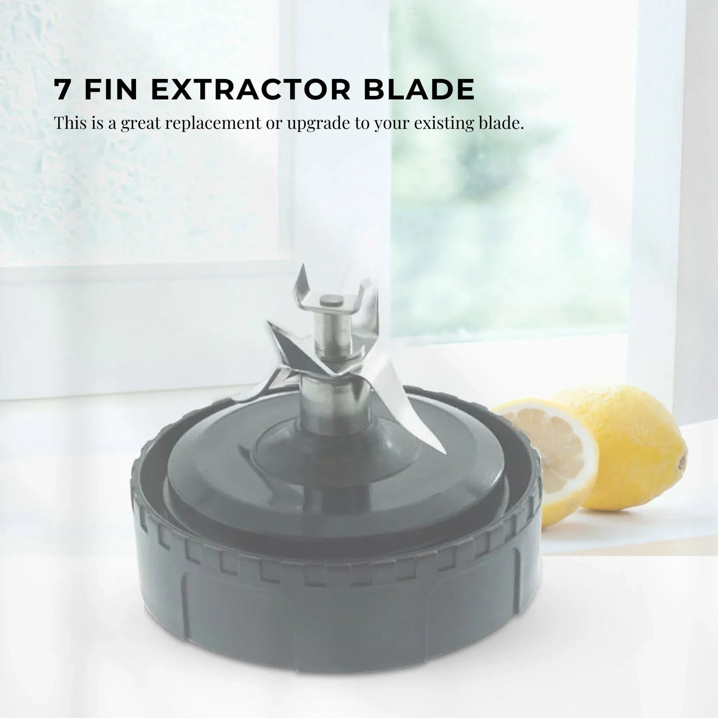 For Nutri Ninja Extractor Blade - 7 Fin Connection Replacement Blender Parts - Mekamart Australia