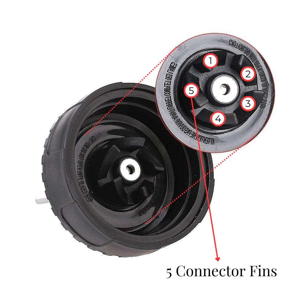For Nutri Ninja Extractor Blade - 5 Fin Replacement Blender Part - Mekamart Australia