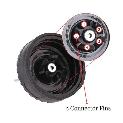 For Nutri Ninja Extractor Blade - 5 Fin Replacement Blender Part - Mekamart Australia
