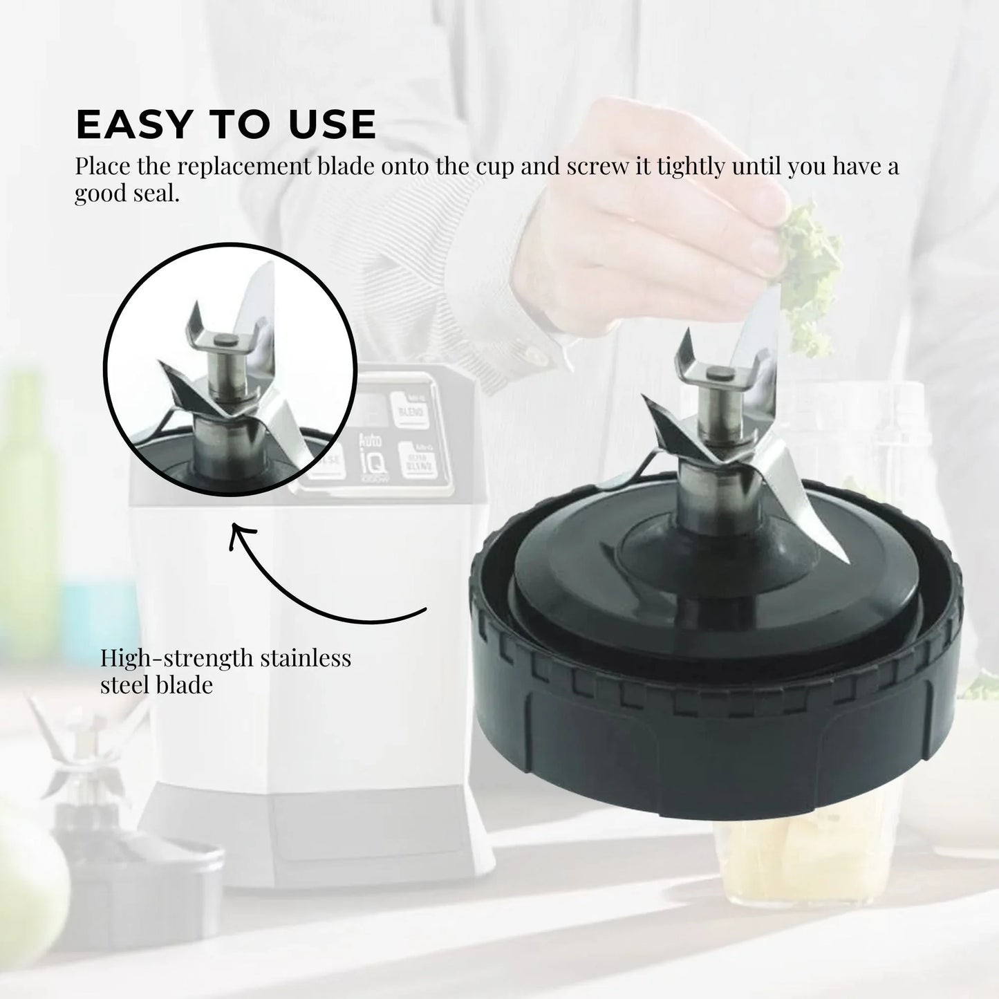 For Nutri Ninja Extractor Blade - 5 Fin Replacement Blender Part - Mekamart Australia
