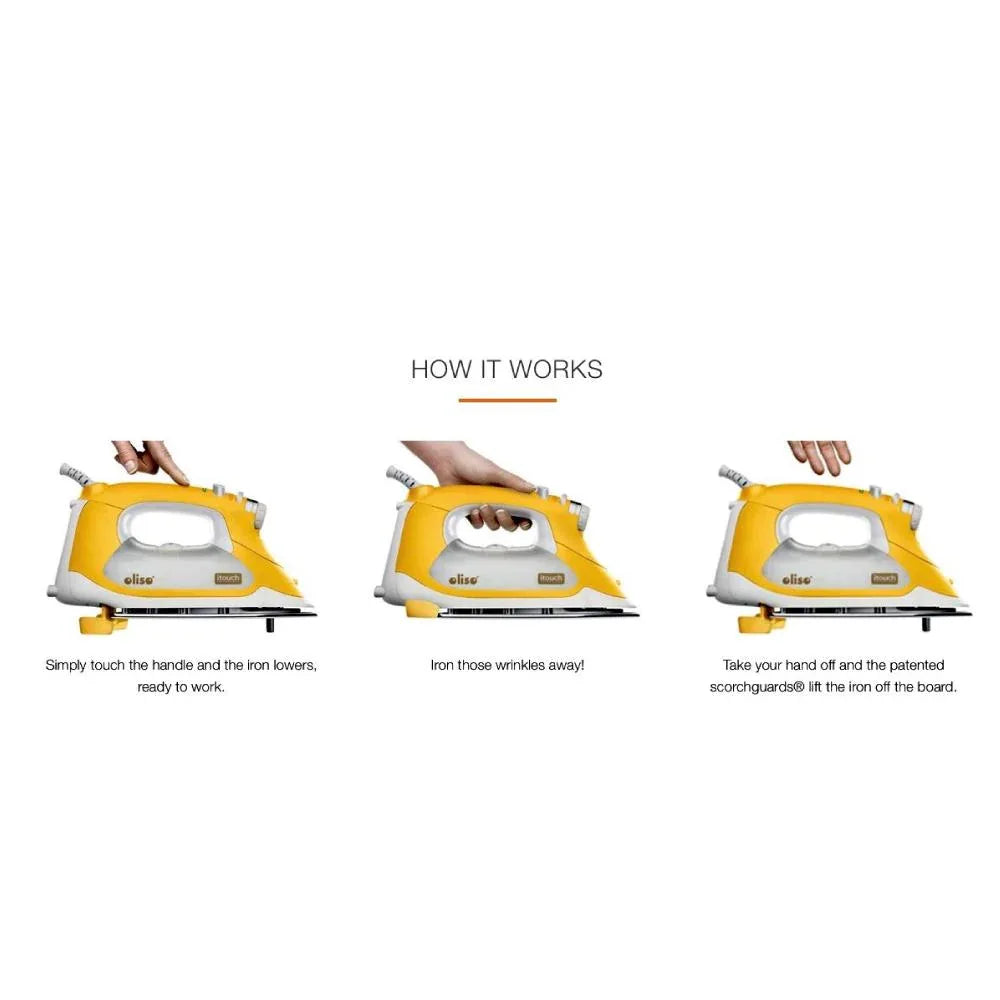 AU Plug Oliso Pro Iron iTouch Smart Technology Clothes Steamer Quilting TG1100 - Mekamart Australia