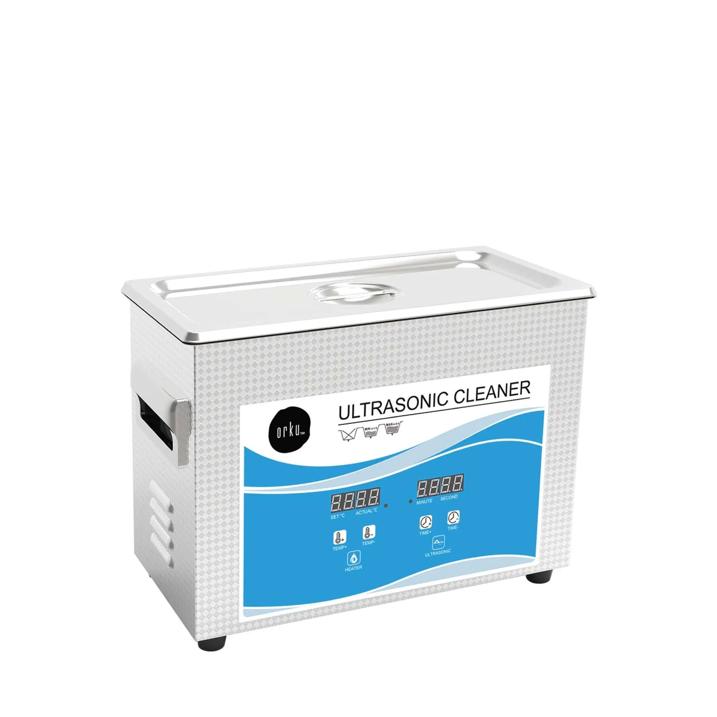 4.5L Digital Ultrasonic Cleaner - Ultra Sonic Bath Jewellery Cleaning - Mekamart Australia