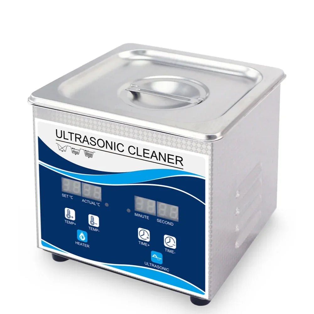 1.3L Digital Ultrasonic Cleaner Jewelry Ultra Sonic Bath Degas Parts Cleaning - Mekamart Australia
