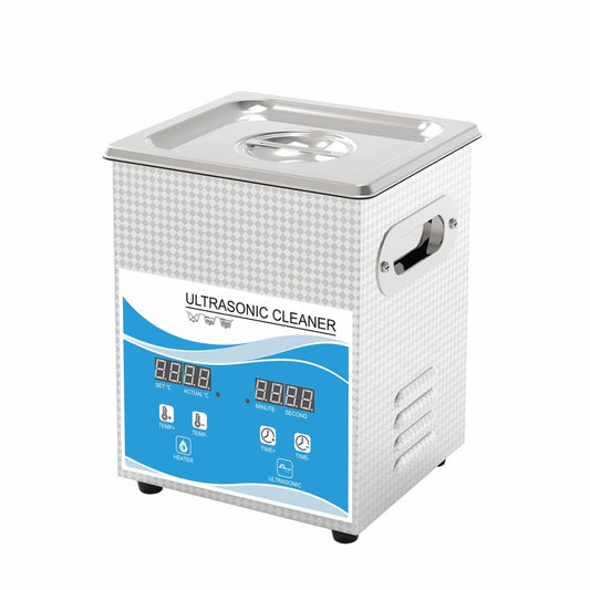 2L Digital Ultrasonic Cleaner Jewelry Ultra Sonic Bath Degas Parts Cleaning - Mekamart Australia