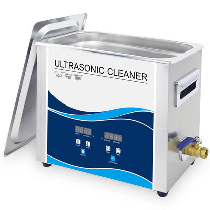 6.5L Digital Ultrasonic Cleaner Jewelry Ultra Sonic Bath Degas Parts Cleaning - Mekamart Australia