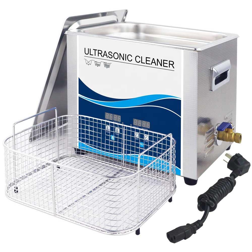 10L Digital Ultrasonic Cleaner Jewelry Ultra Sonic Bath Degas Parts Cleaning - Mekamart Australia