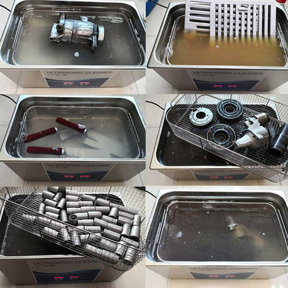 30L Digital Ultrasonic Cleaner Jewelry Ultra Sonic Bath Degas Parts Cleaning - Mekamart Australia