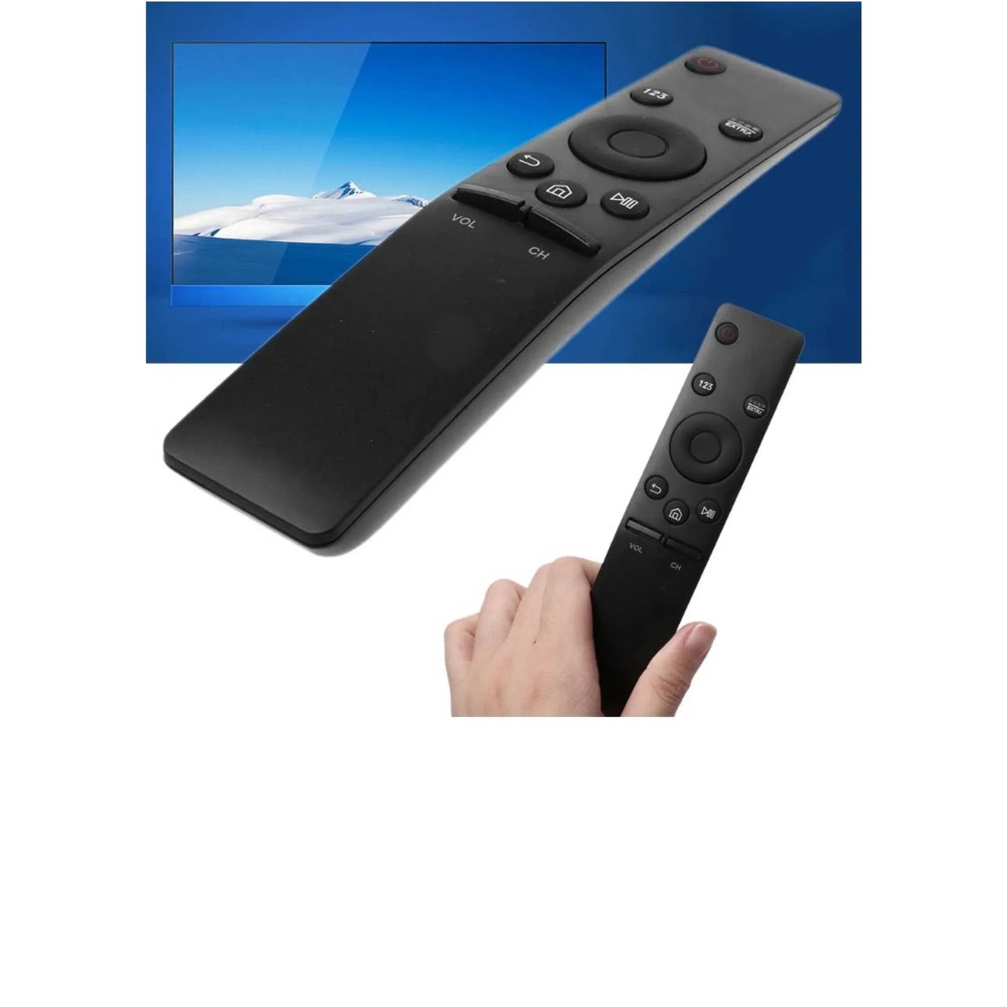 Chunghop 4K UHD Remote Replacement For Samsung Control BN59-01259B No Bluetooth - Mekamart Australia