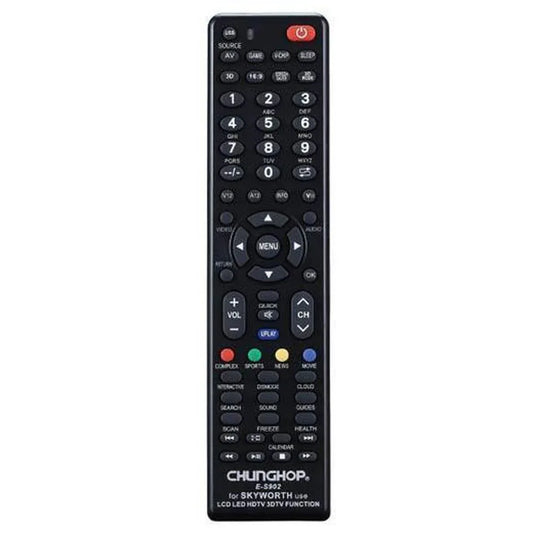 Chunghop Universal TV Remote Control Compatible with Skyworth LCD Smart HD Plasm - Mekamart Australia