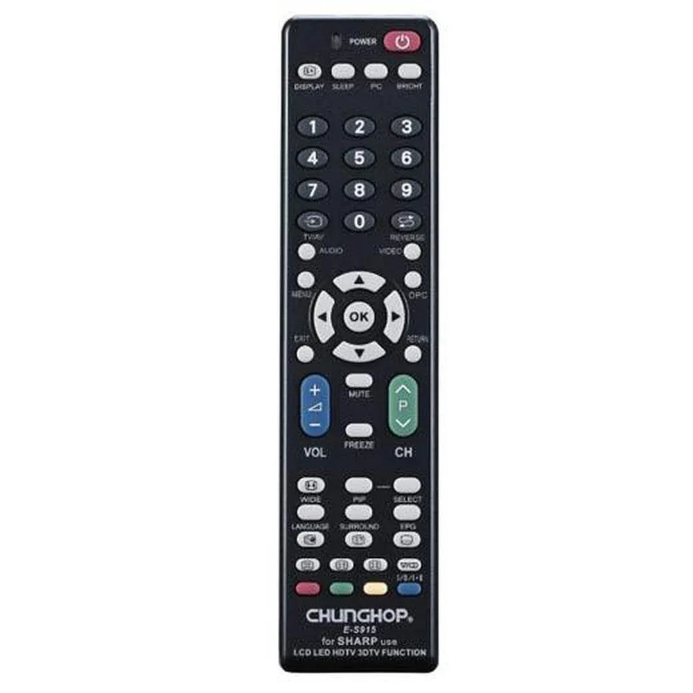 Chunghop Universal TV Remote Control Compatible with Sharp LCD Smart HD Plasma - Mekamart Australia