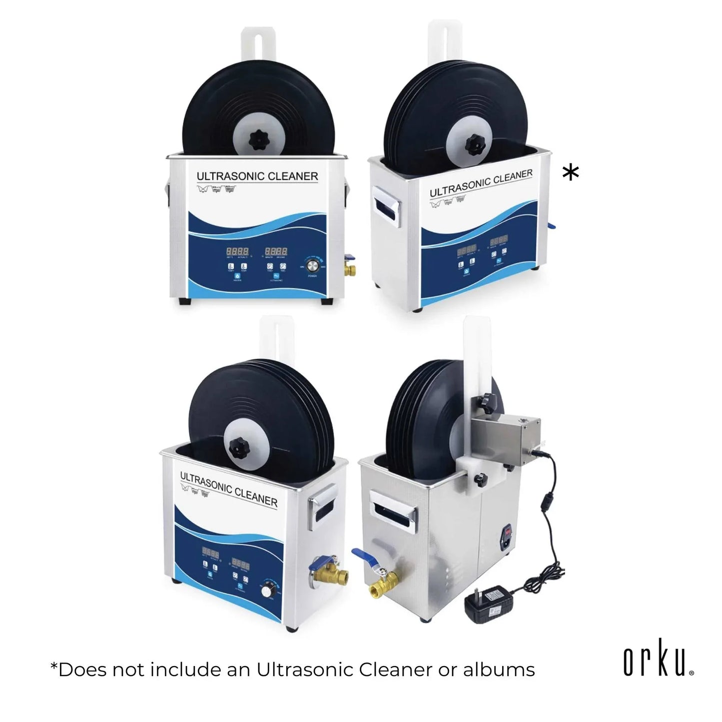 Vinyl Record Cleaning Stand Drying Rack For Ultrasonic Cleaner LP Disc Bracket - Mekamart Australia
