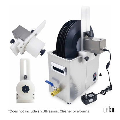 Vinyl Record Cleaning Stand Drying Rack For Ultrasonic Cleaner LP Disc Bracket - Mekamart Australia