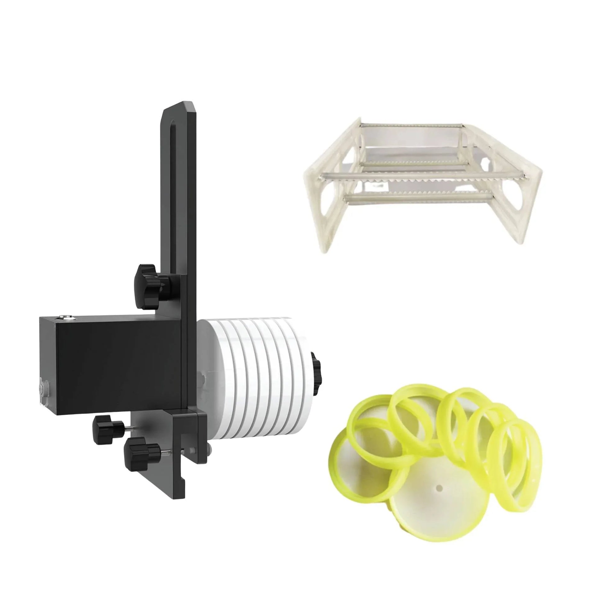 Alloy Vinyl Record Cleaning Stand Drying Rack For Ultrasonic Cleaner Disc Bracket - Mekamart Australia