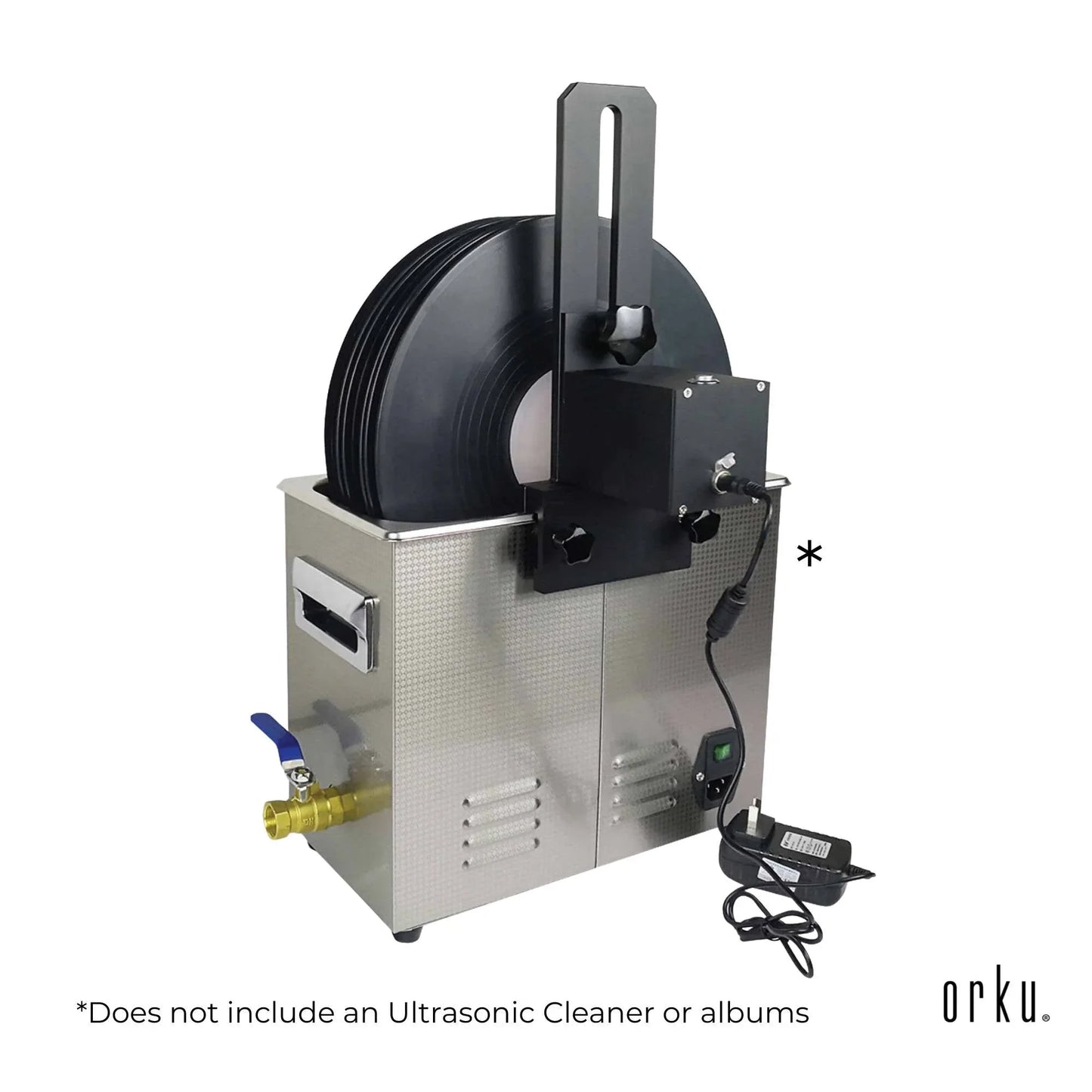Alloy Vinyl Record Cleaning Stand Drying Rack For Ultrasonic Cleaner Disc Bracket - Mekamart Australia