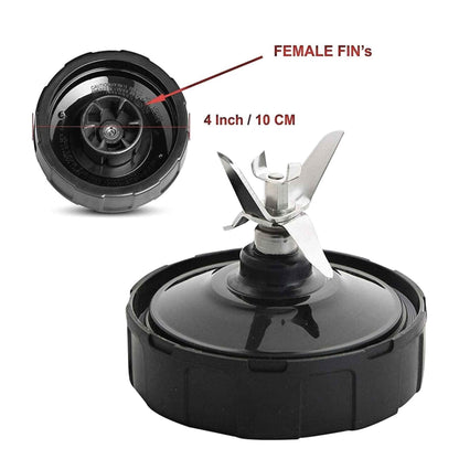 For Nutri Ninja Extractor Blade - 6 Fin Female Connection Replacement Parts - Mekamart Australia