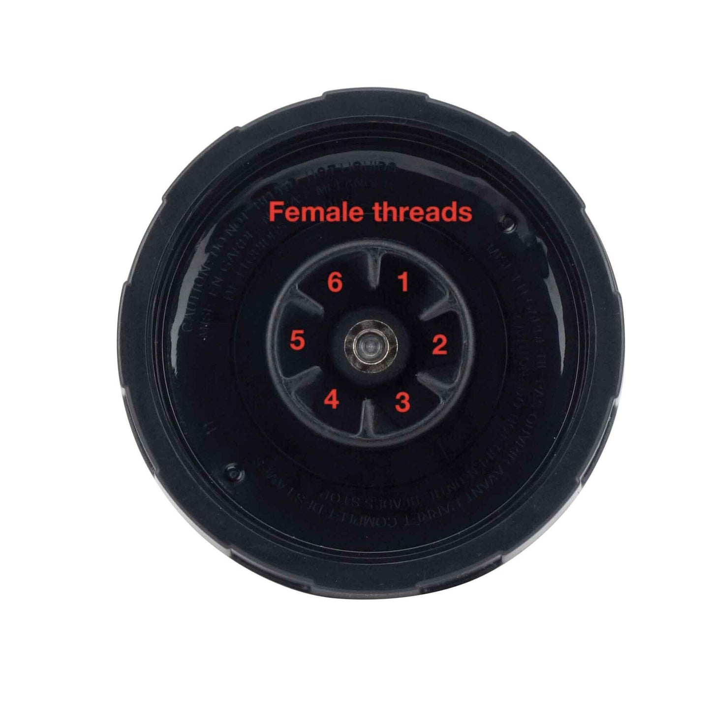 For Nutri Ninja Extractor Blade - 6 Fin Female Connection Replacement Parts - Mekamart Australia