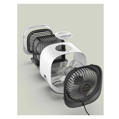 USB Mini Air Purifier - Portable Desktop Air Conditioner Cooling Fan With Water - Mekamart Australia