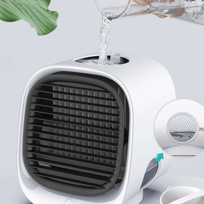 USB Mini Air Purifier - Portable Desktop Air Conditioner Cooling Fan With Water - Mekamart Australia