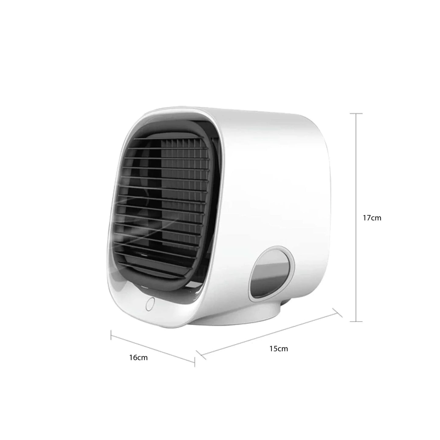 USB Mini Air Purifier - Portable Desktop Air Conditioner Cooling Fan With Water - Mekamart Australia