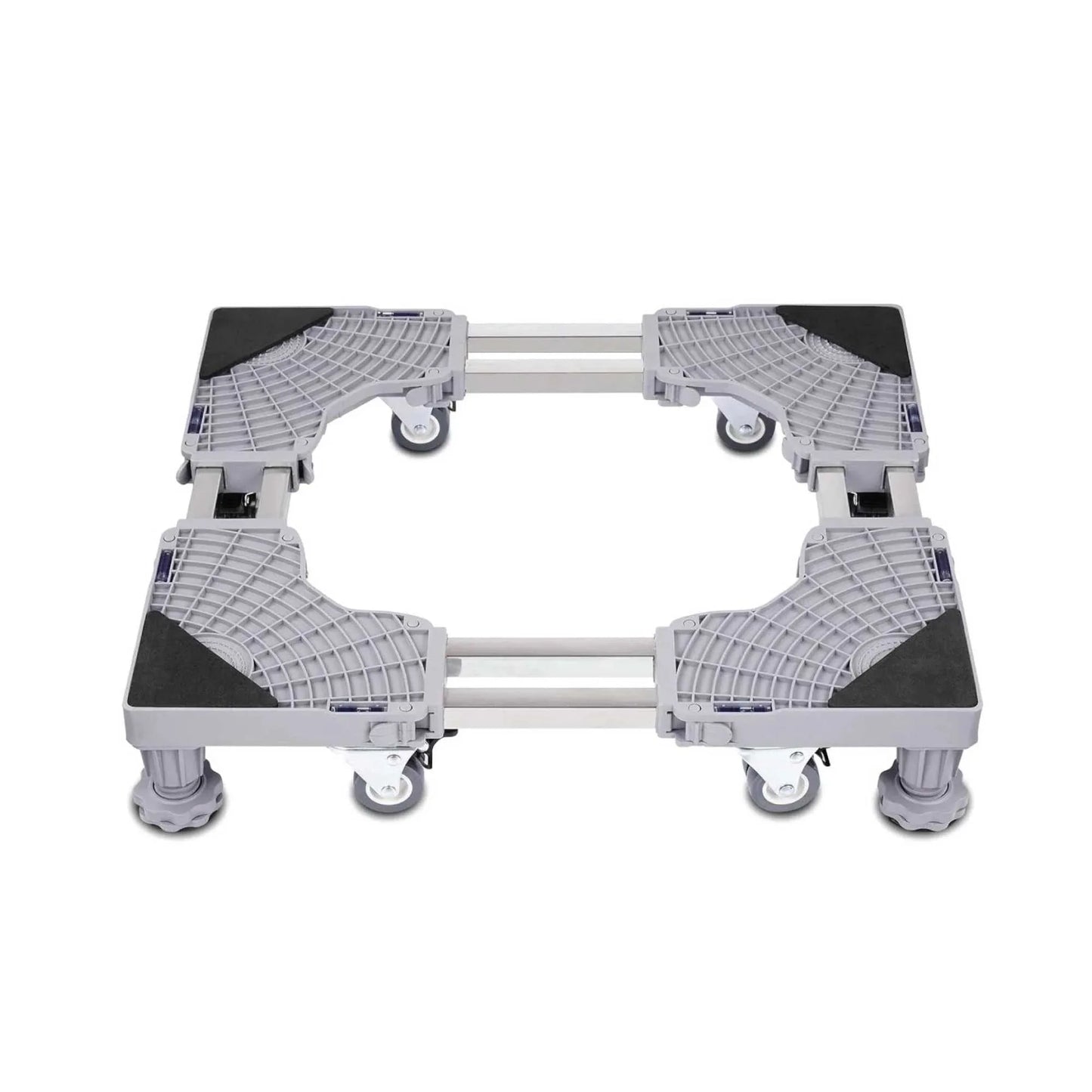 Adjustable Appliance Base Stand - Lock Wheel Trolley For Washing Machine Fridge - Mekamart Australia
