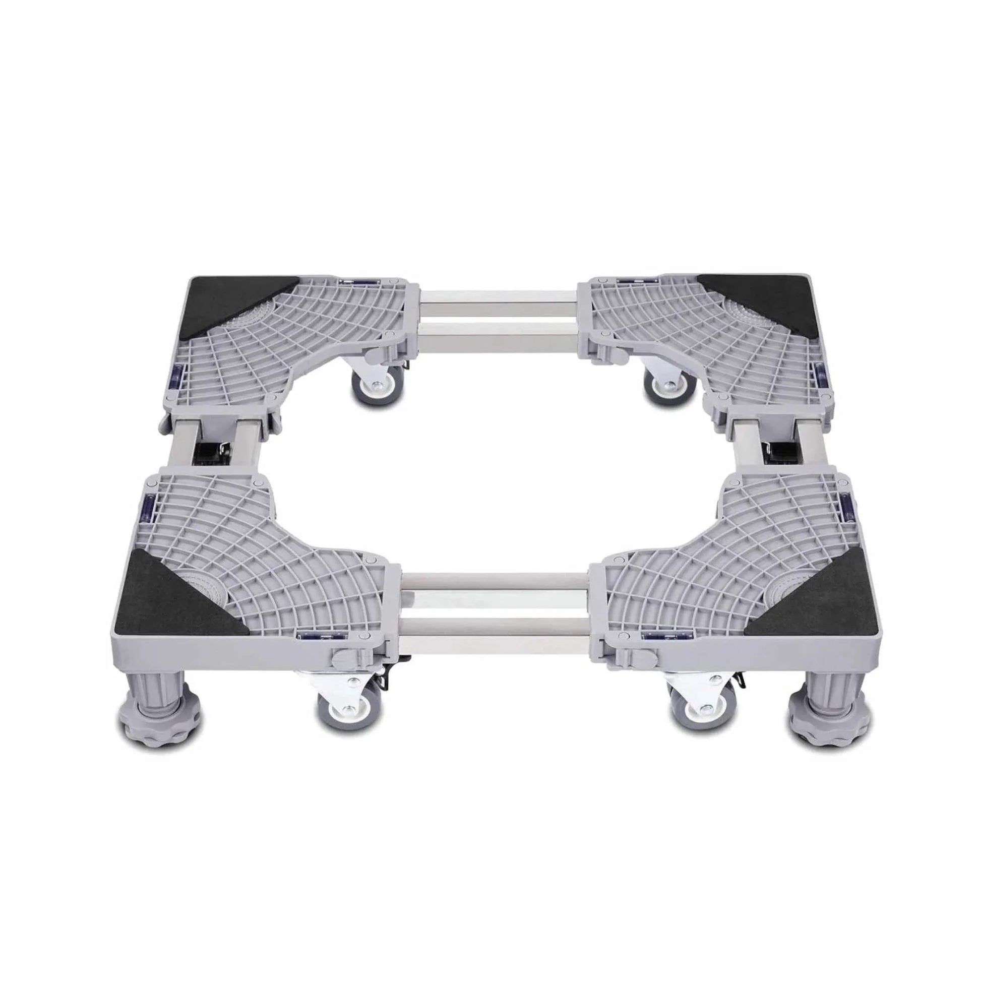 Adjustable Appliance Base Stand - Lock Wheel Trolley For Washing Machine Fridge - Mekamart Australia