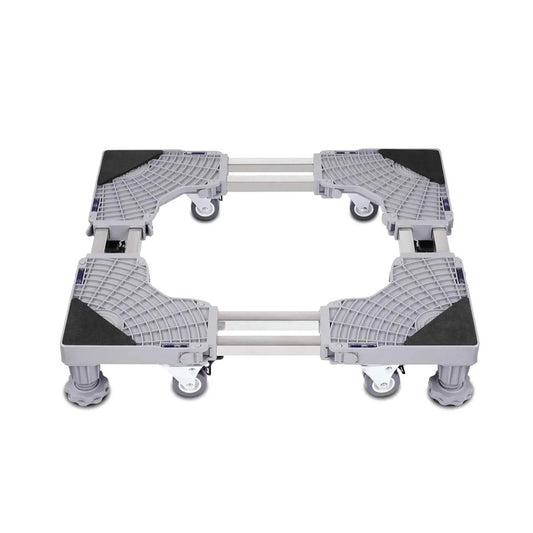 Adjustable Appliance Base Stand - Lock Wheel Trolley For Washing Machine Fridge - Mekamart Australia