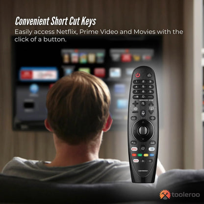 Tooleroo Smart TV Remote Control Replacement for LG Voice Magic 20GA 19BA 18BA - Mekamart Australia
