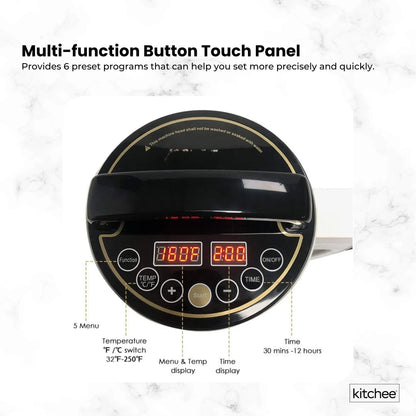 Kitchee Electric Butter Oil Herbal Infuser & Extractor + Decarboxylator Machine - Mekamart Australia