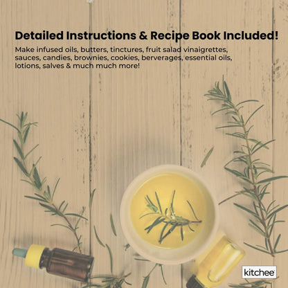 Kitchee Electric Butter Oil Herbal Infuser & Extractor + Decarboxylator Machine - Mekamart Australia