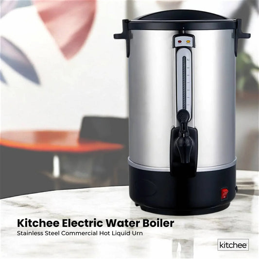 Kitchee 20L Electric Water Boiler - Stainless Steel Commercial Hot Liquid Urn - Mekamart Australia