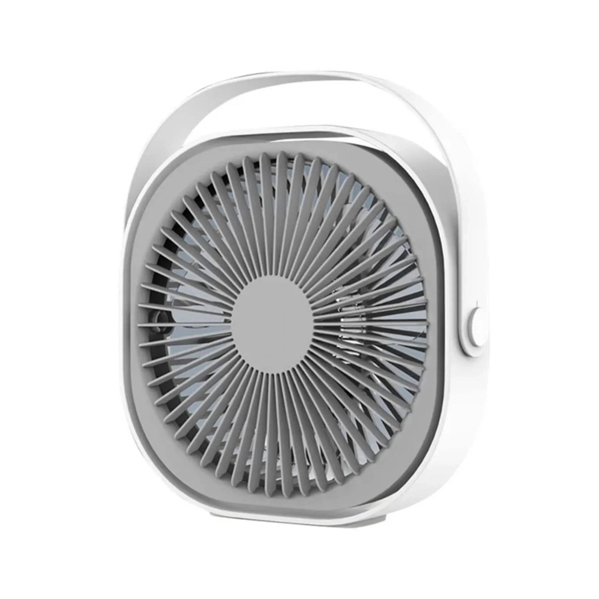 3-Speed USB 20cm Desktop Fan - Quiet Portable Lightweight Rechargeable Cooler - Mekamart Australia