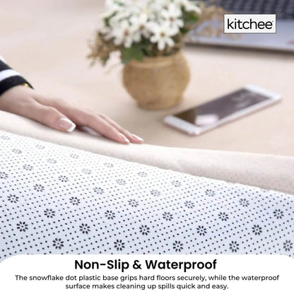 Kitchee Kids Foam Floor Play Mat 200x200cm – Padded Thick Soft Tatami Style Grey - Mekamart Australia