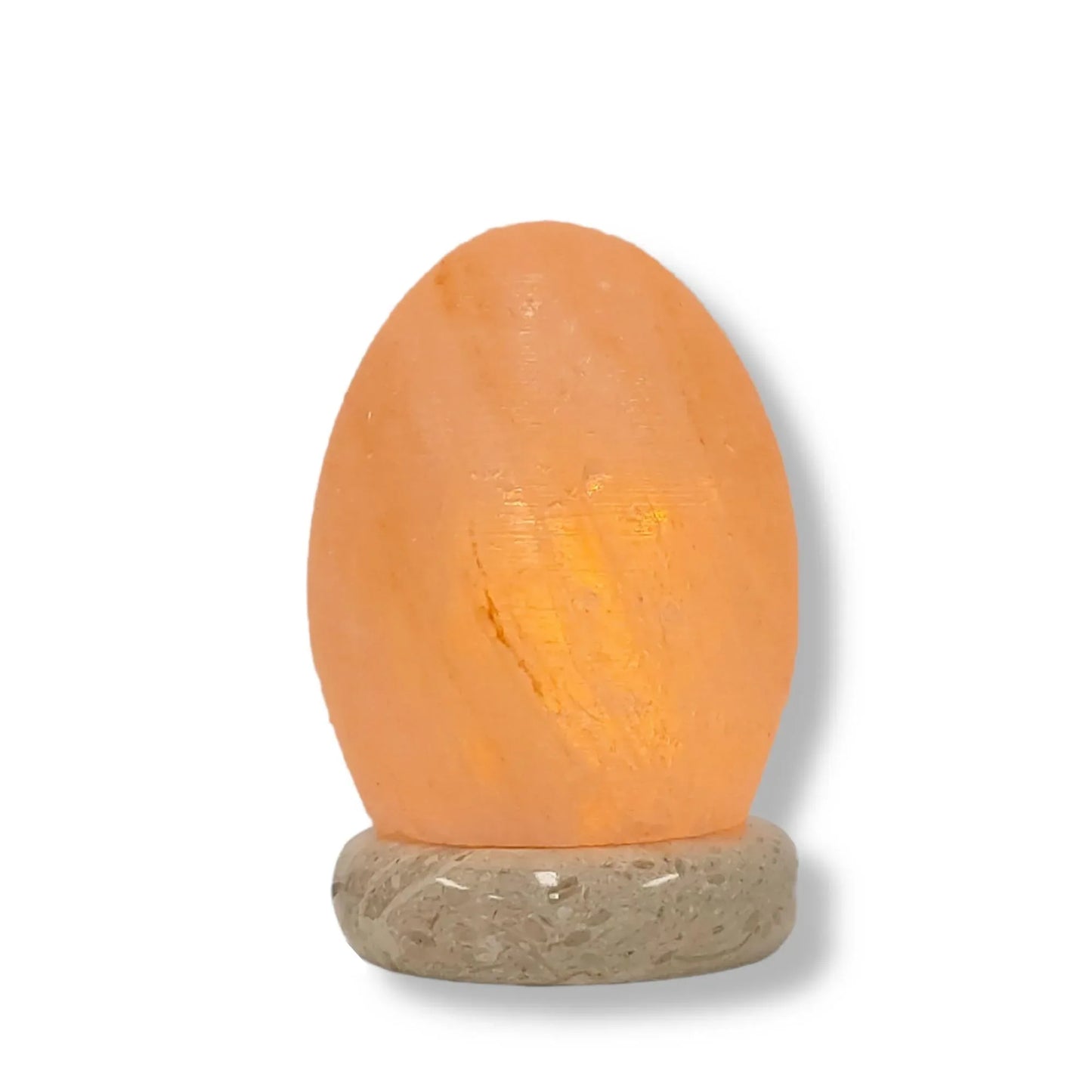 USB Colour Changing Egg Shape Himalayan Pink Salt Lamp Color Change LED Light - Mekamart Australia