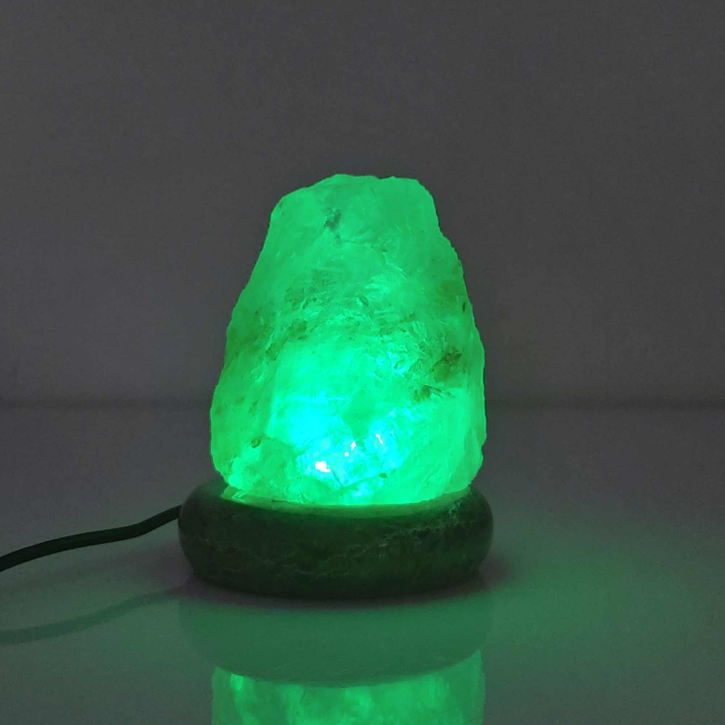 USB Colour Changing Salt Himalayan Lamp - Natural Shape Pink Rock LED Light - Mekamart Australia