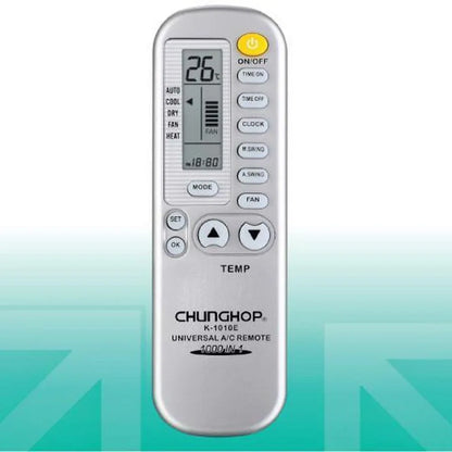 Chunghop Air Conditioner AC Remote Control Compatible with SENSOR and More - Mekamart Australia