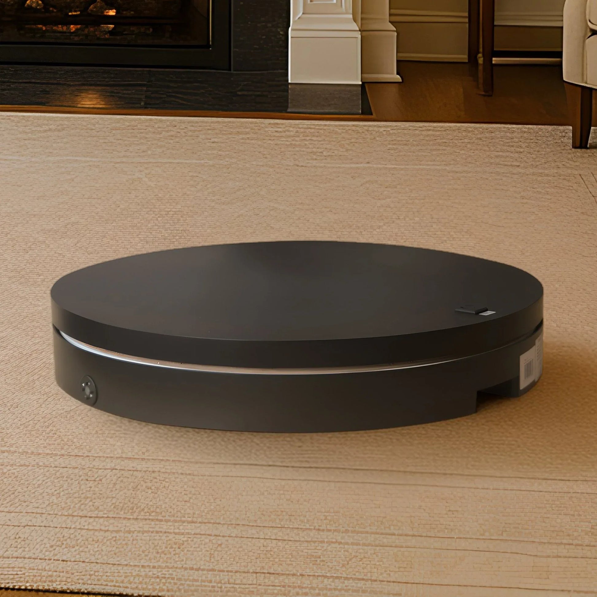 Christabelle 80cm 200kg Commercial Electric Display Turntable Power Outlet Black - Mekamart Australia