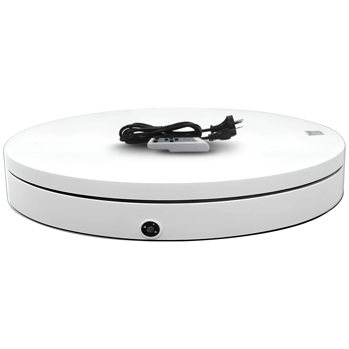 Christabelle 80cm 200kg Commercial Electric Display Turntable Motorised White - Mekamart Australia