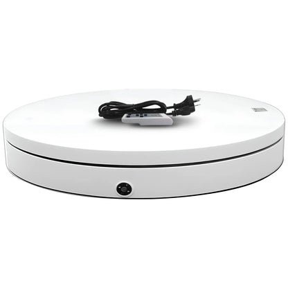Christabelle 80cm 200kg Commercial Electric Display Turntable Motorised White - Mekamart Australia