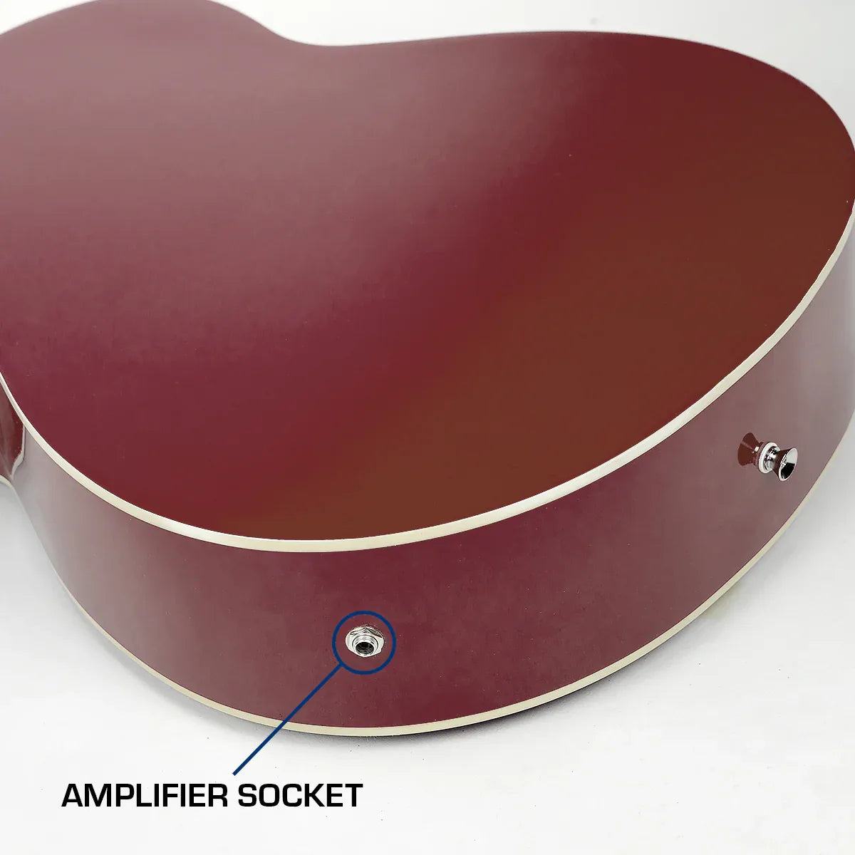 Karrera 43in Acoustic Bass Guitar Sunburst - Mekamart Australia