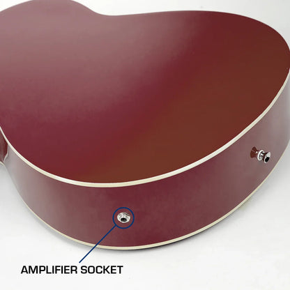 Karrera 43in Acoustic Bass Guitar Sunburst - Mekamart Australia